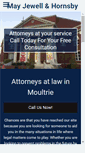 Mobile Screenshot of moultrielawyer.com